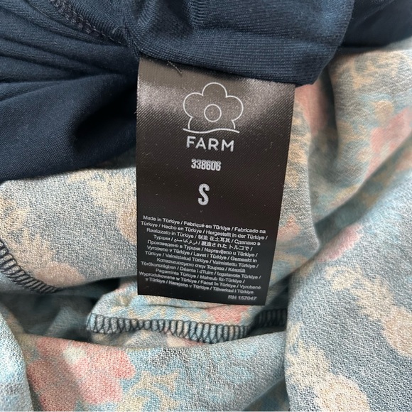 NWT Farm Rio Arabesque Floral Jersey Midi-Dress Size Small - Picture 8 of 16